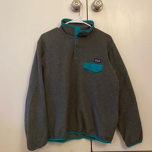 Patagonia Women's Lightweight Synchilla Snap-T Fleece Pullover size medium